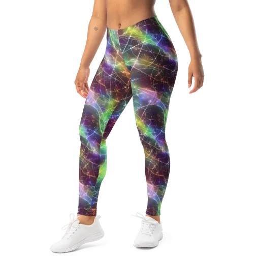 Shattered Starlight on a Leggings