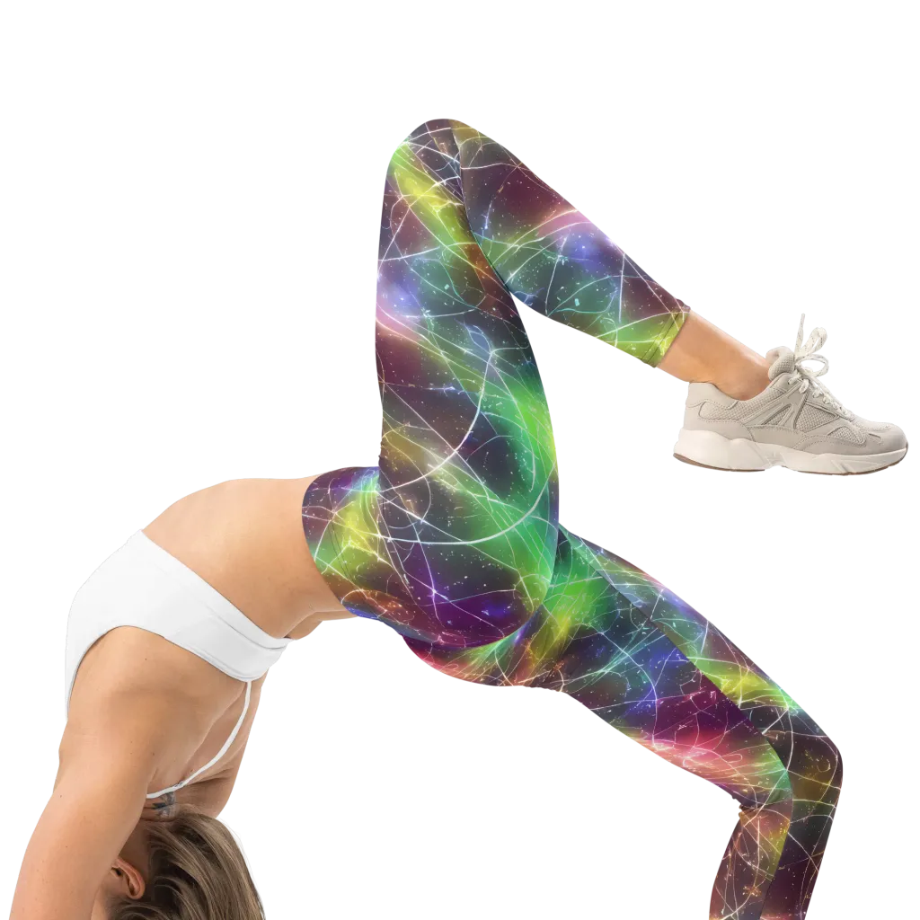 Shattered Starlight on Leggings — Right