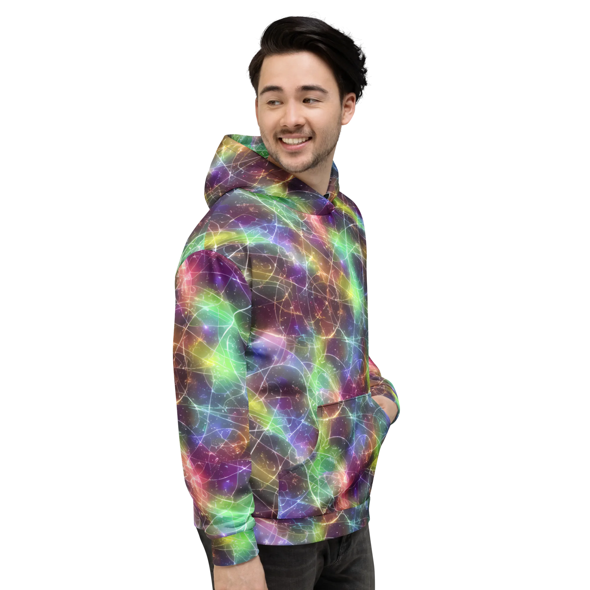 Shattered Starlight on Hoodie — Right