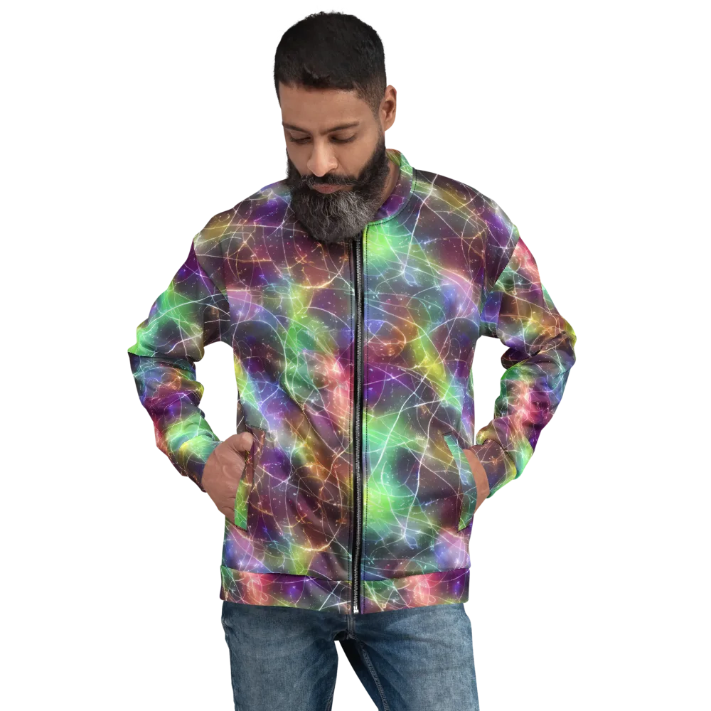Shattered Starlight on Bomber Jacket — Front