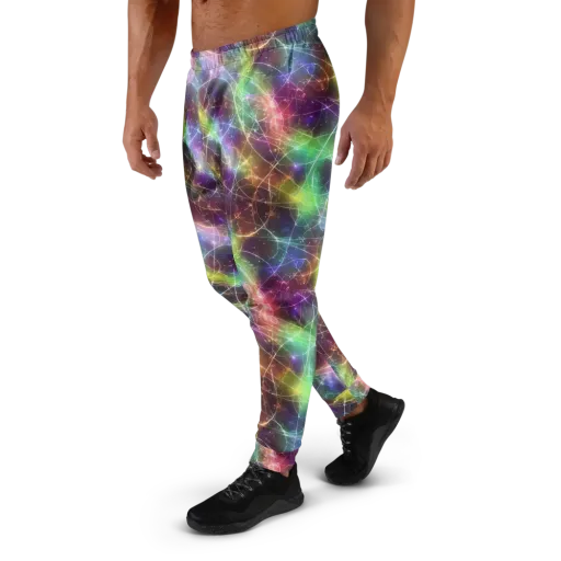 Shattered Starlight on a Men's Joggers