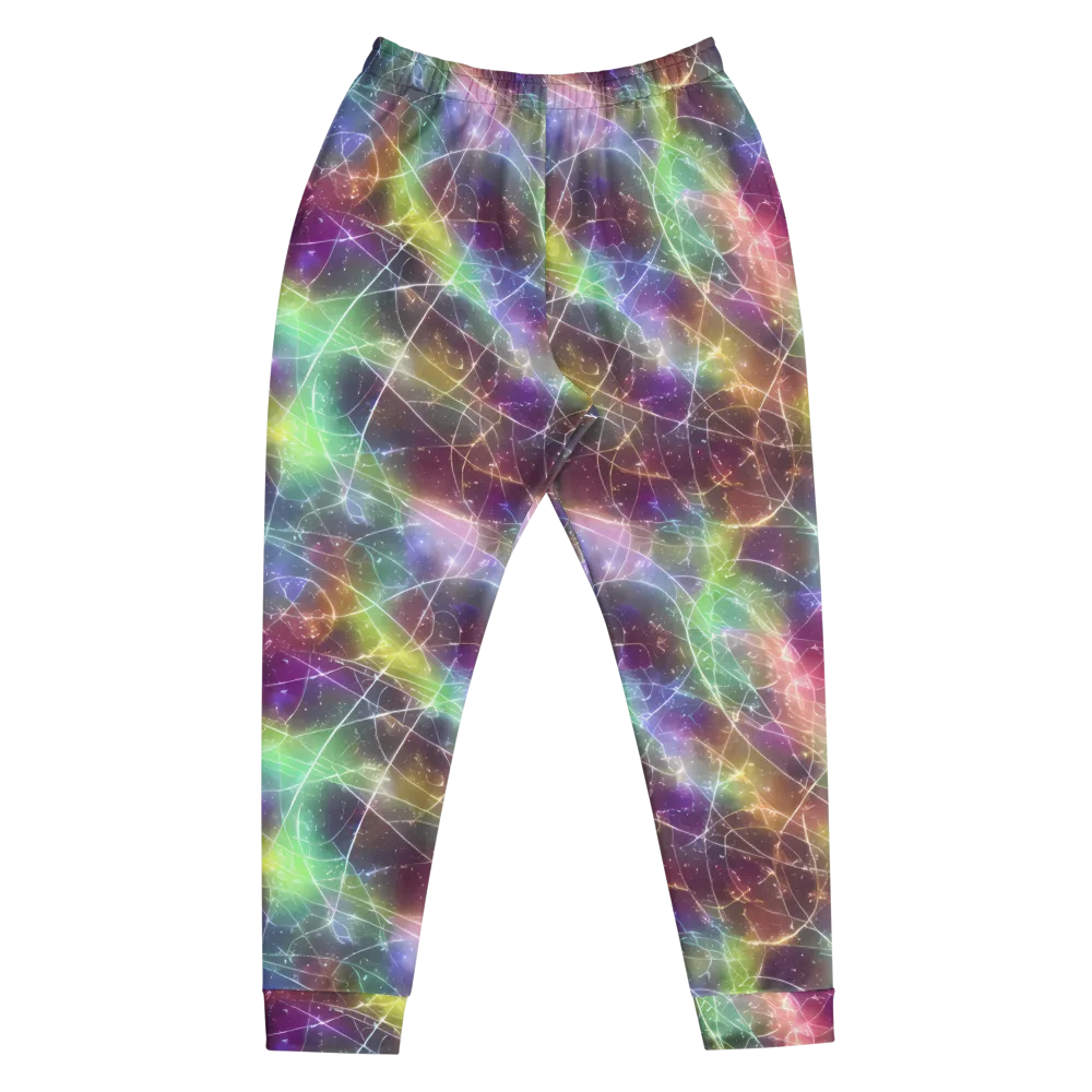 Shattered Starlight on Men's Joggers — Front