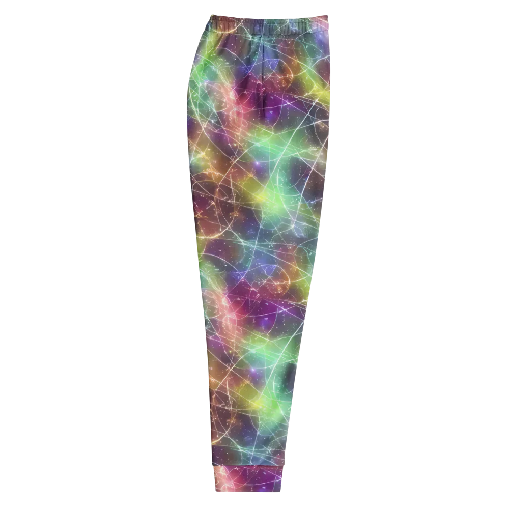 Shattered Starlight on Men's Joggers — Right