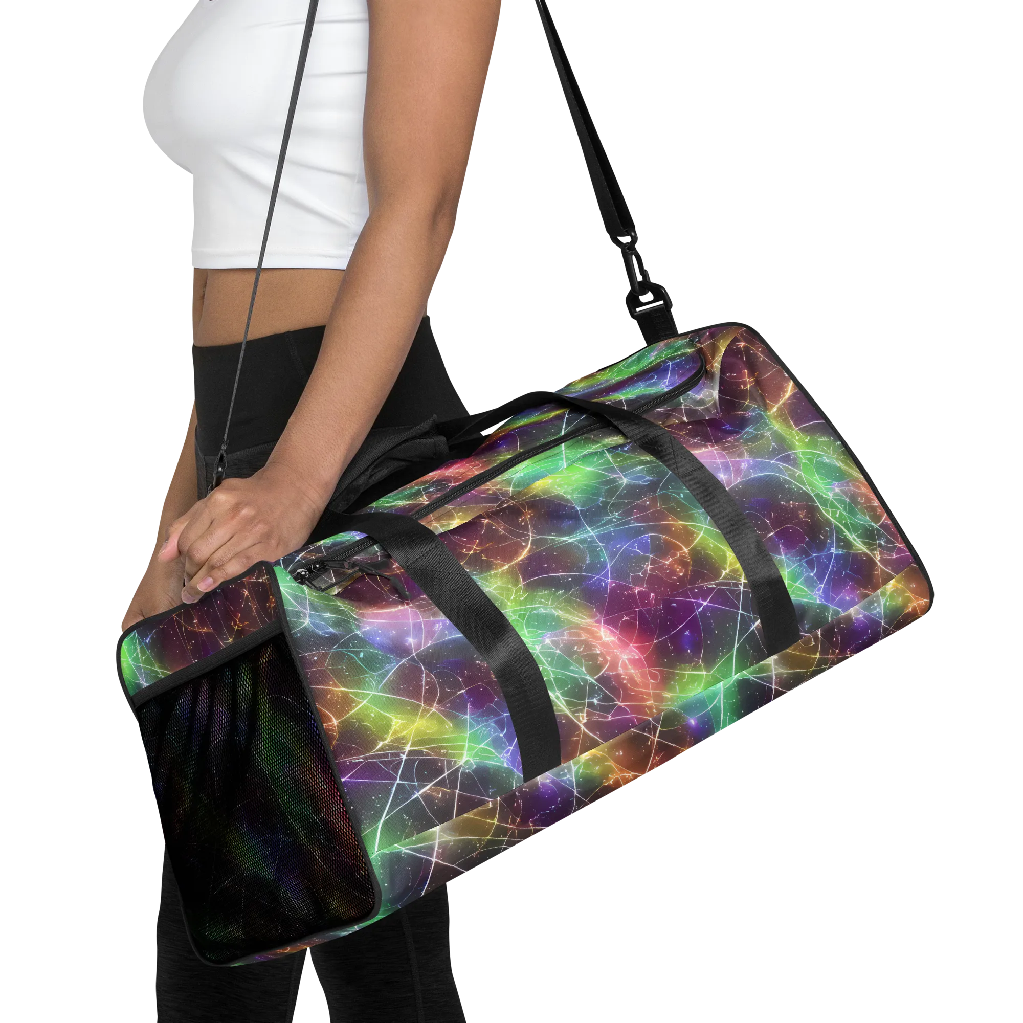 Shattered Starlight on Duffle Bag — Front
