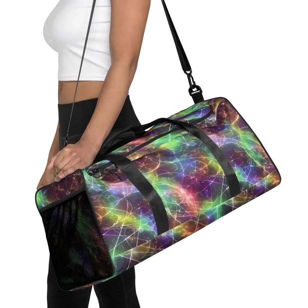 Shattered Starlight on Duffle Bag — Front