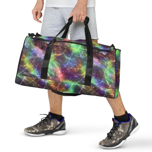 Shattered Starlight on a Duffle Bag