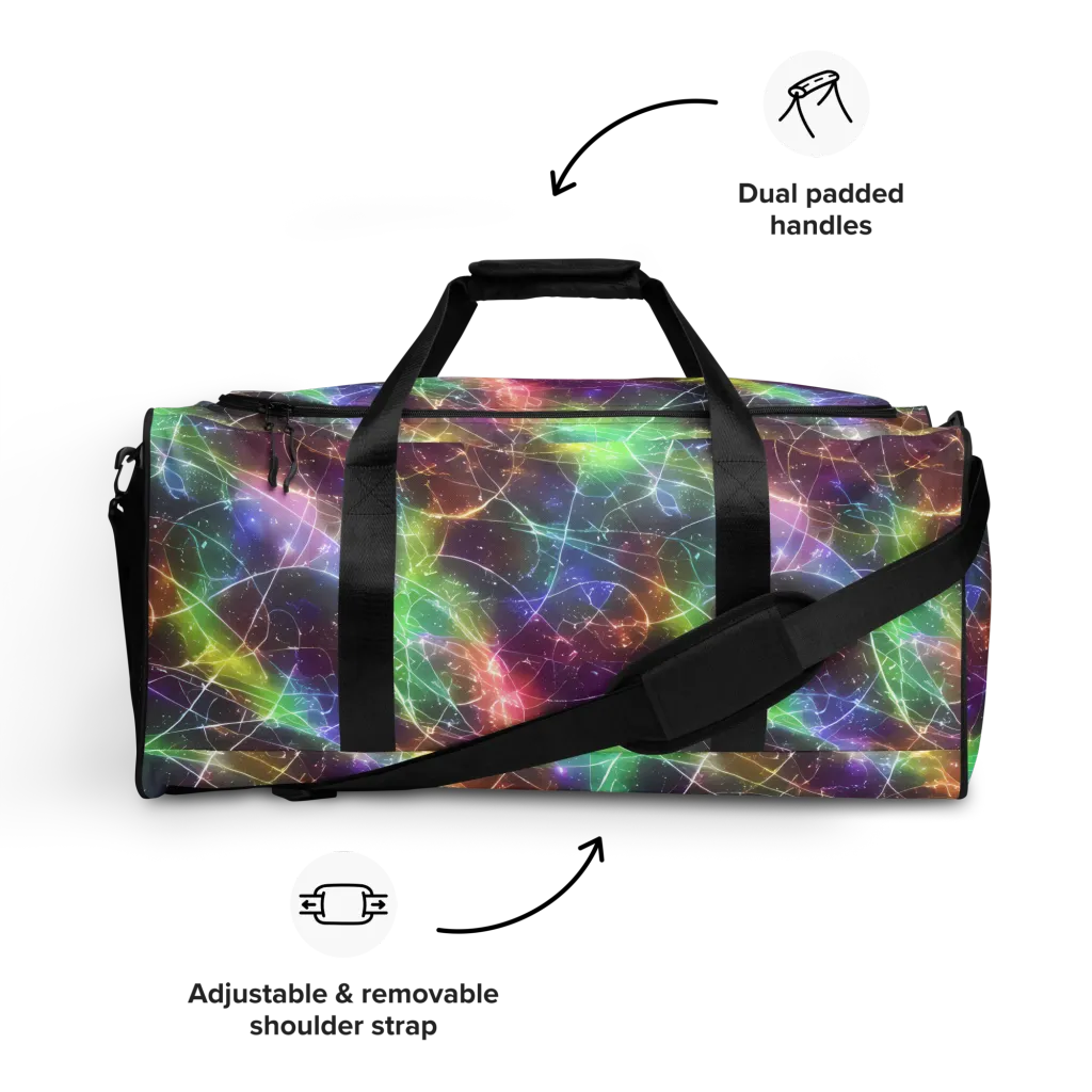 Shattered Starlight on Duffle Bag — Front