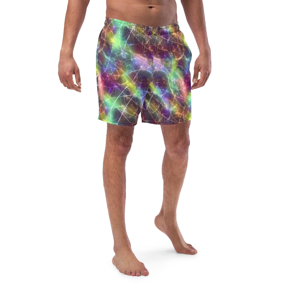 Shattered Starlight on Swim Trunks — Front