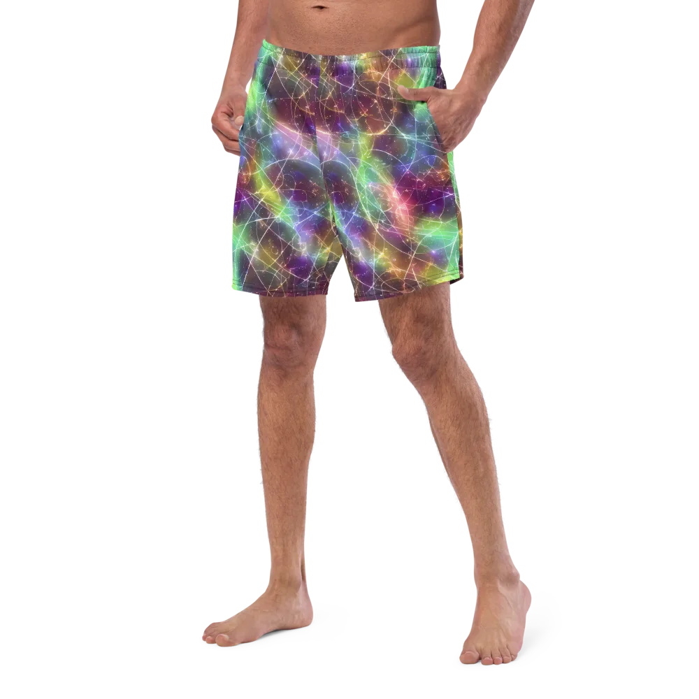 Shattered Starlight on Swim Trunks — Left Front