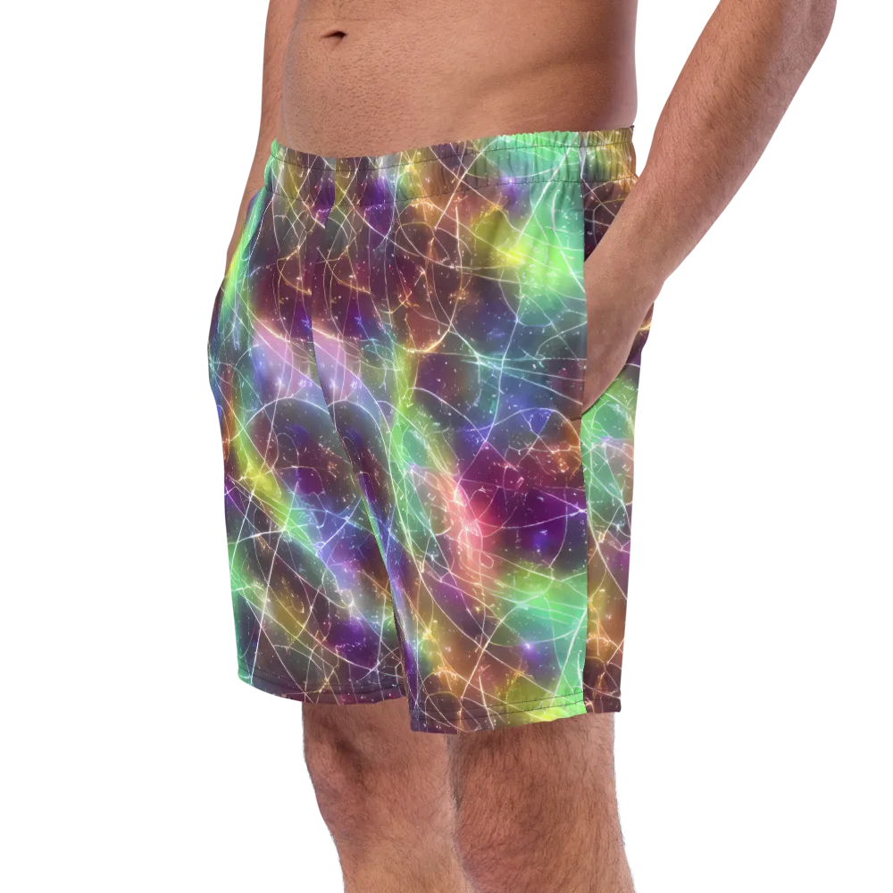 Shattered Starlight on Swim Trunks — Left Front