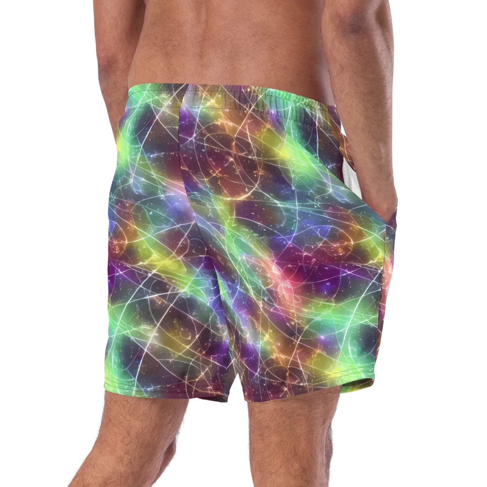 Shattered Starlight on Swim Trunks — Right Back