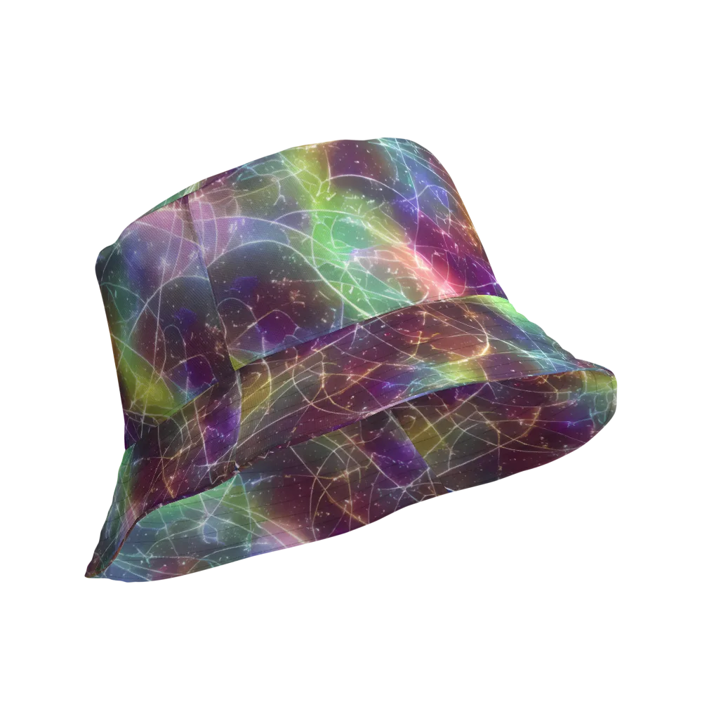 Shattered Starlight on Reversible Bucket Hat — Product details Outside