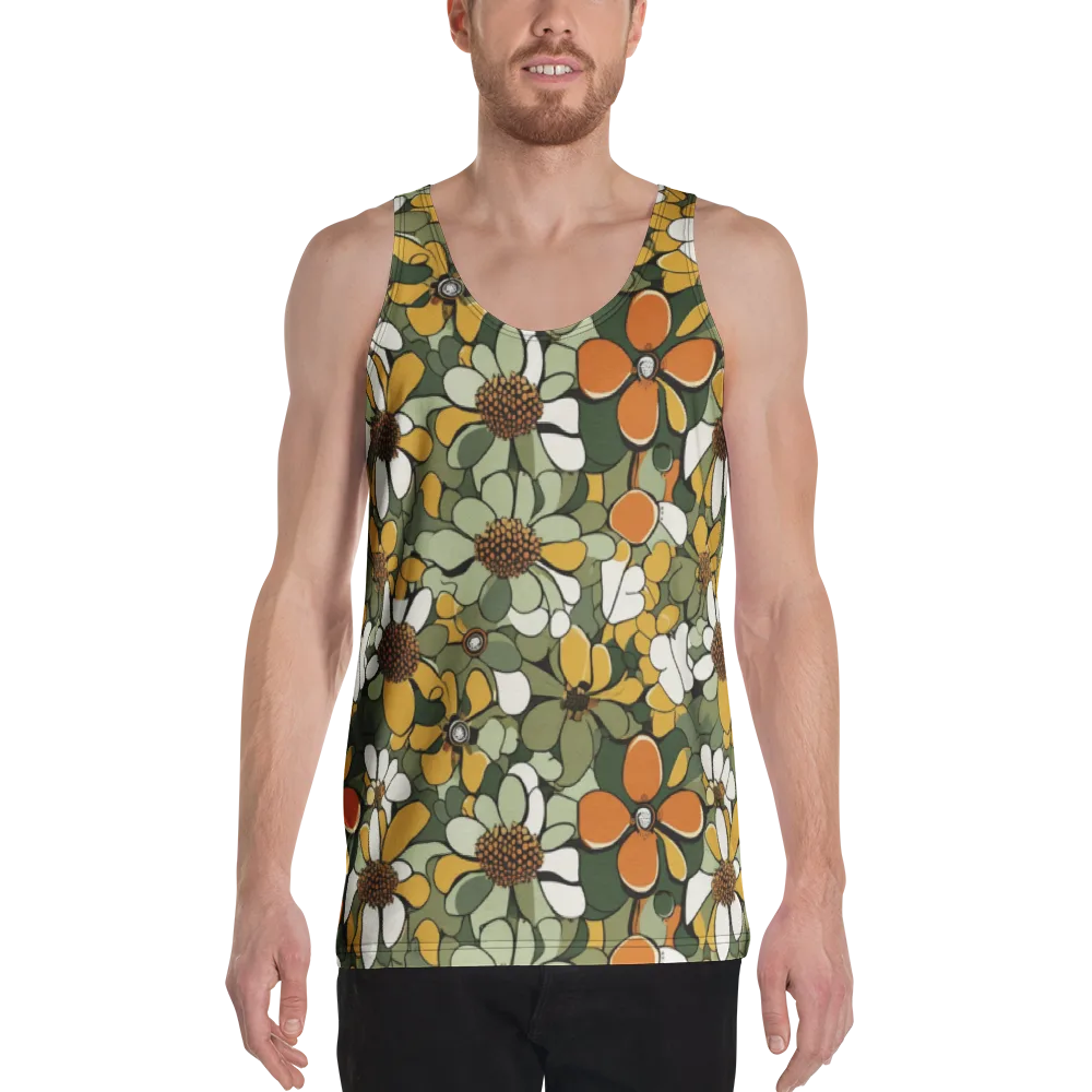 Marigold Menagerie on Men's Tank Top — Front