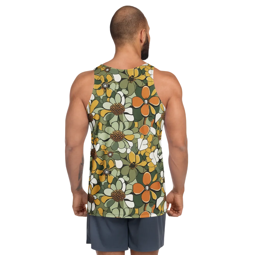 Marigold Menagerie on Men's Tank Top — Back
