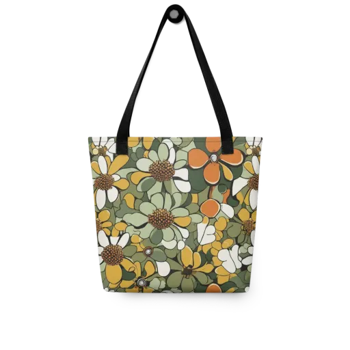 Marigold Menagerie on a Tote Bag