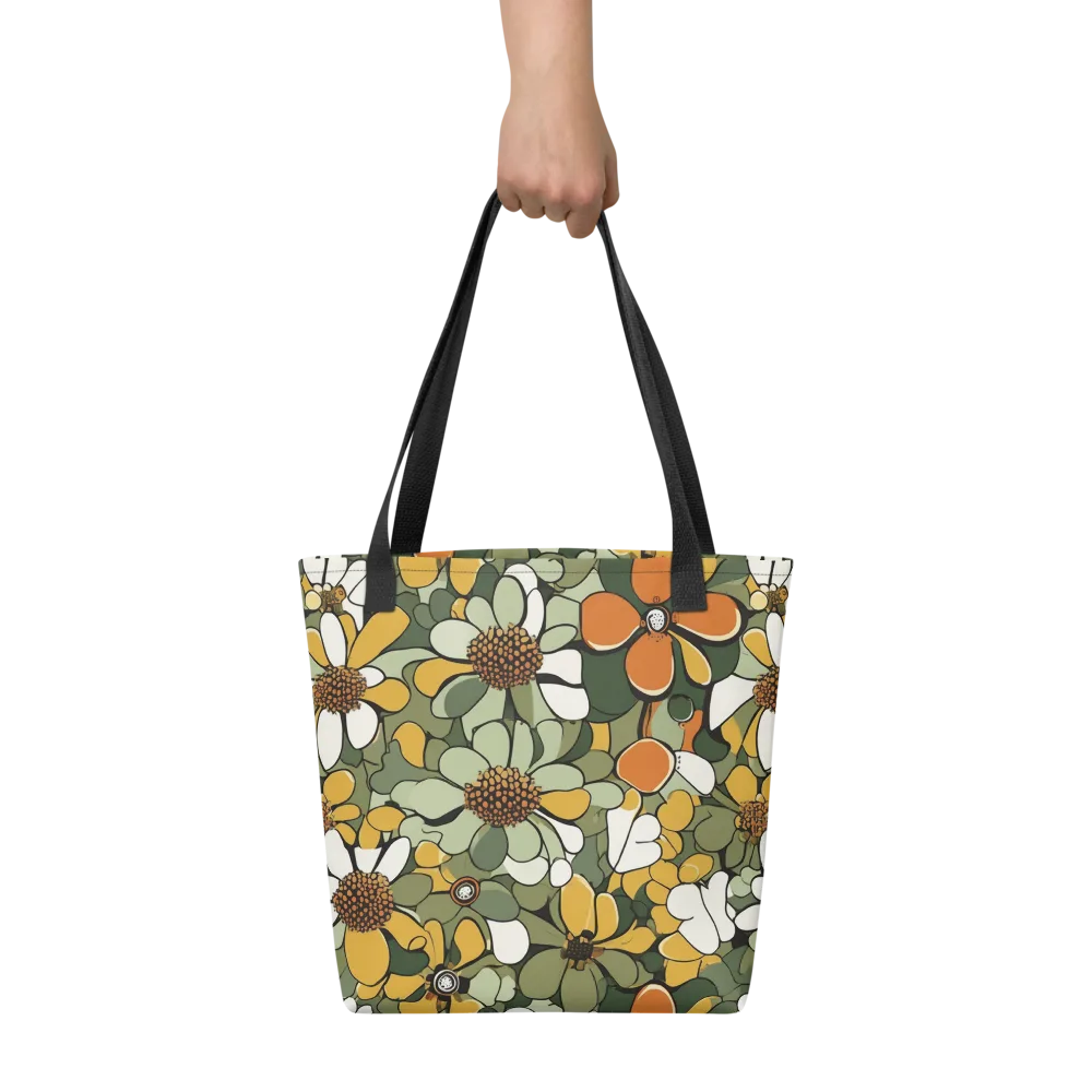 Marigold Menagerie on Tote Bag — Front