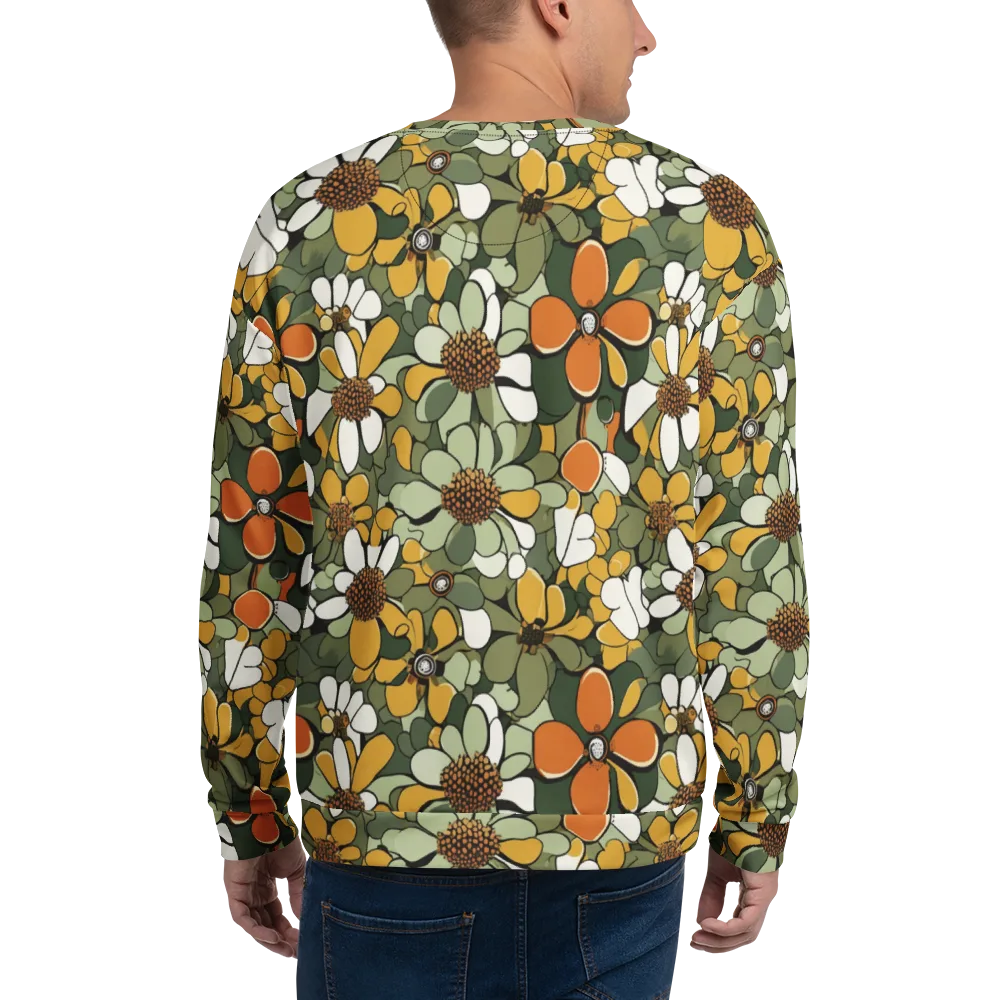 Marigold Menagerie on Sweatshirt — Back