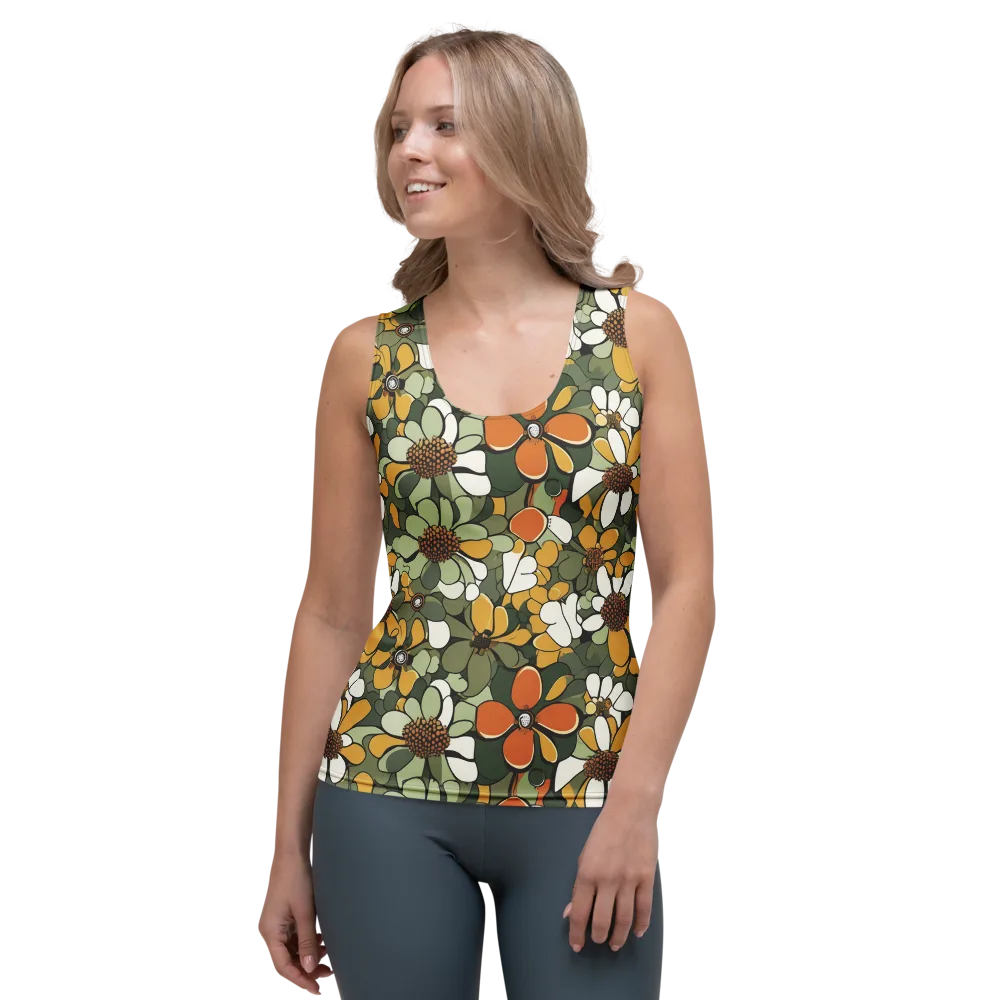 Marigold Menagerie on Women's Tank Top — Front