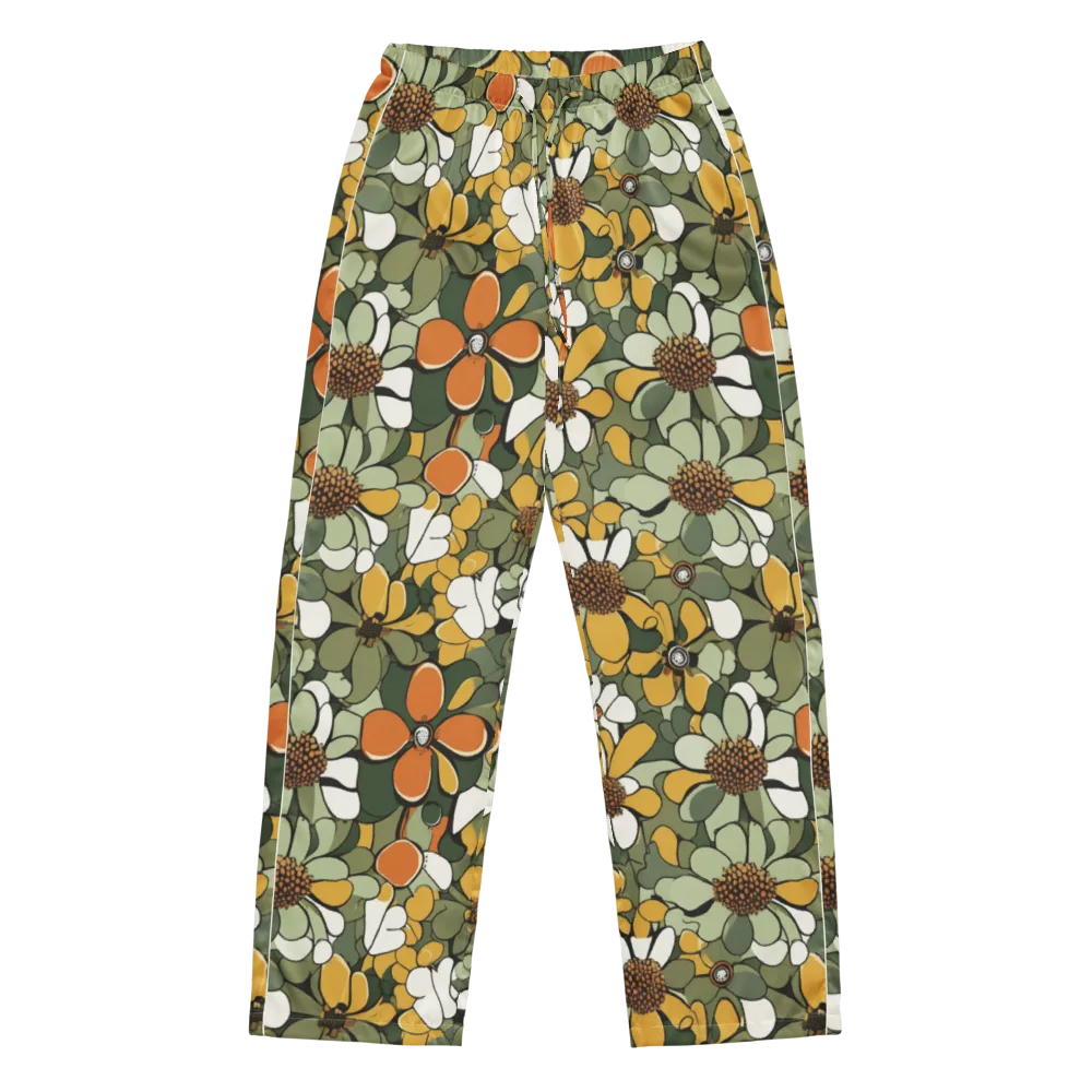 Marigold Menagerie on Women's Pajama Pants — Front