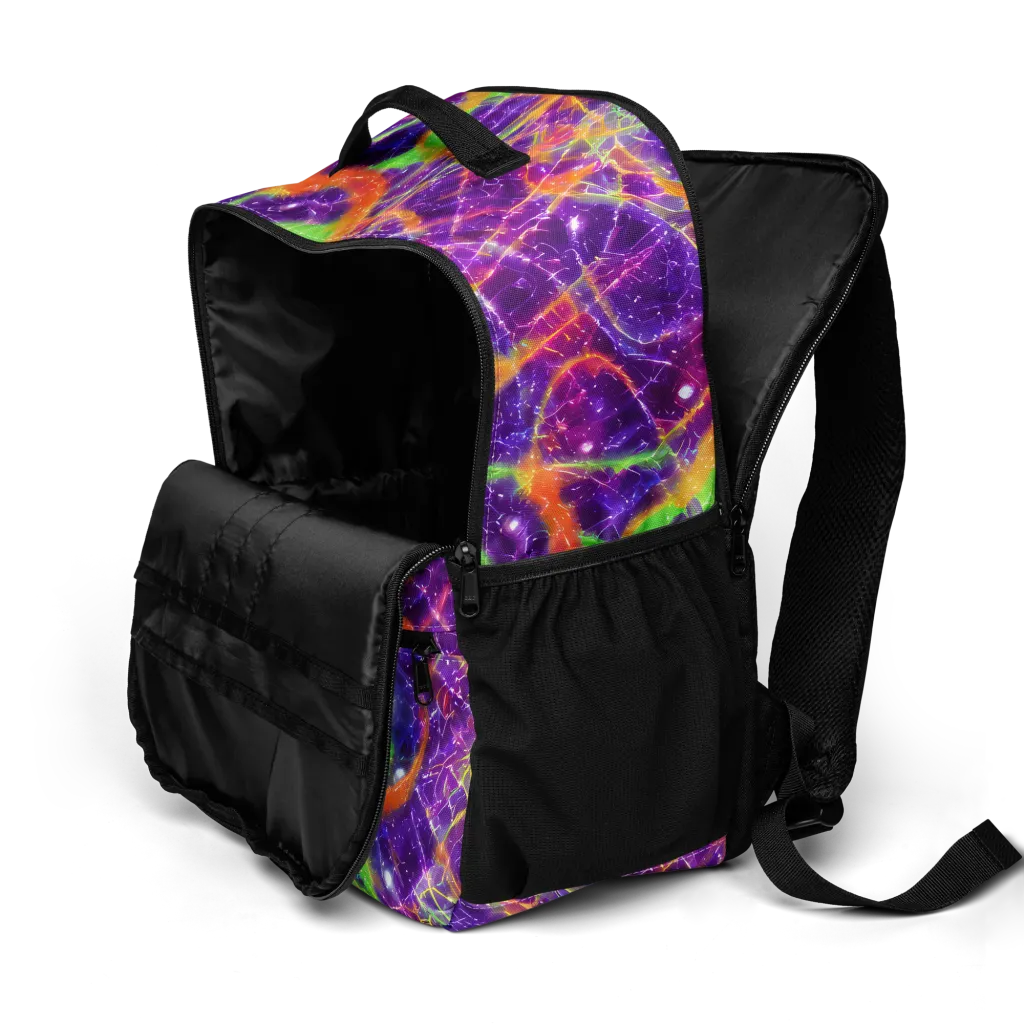 Purple Inferno on Utility Backpack — Product details 2