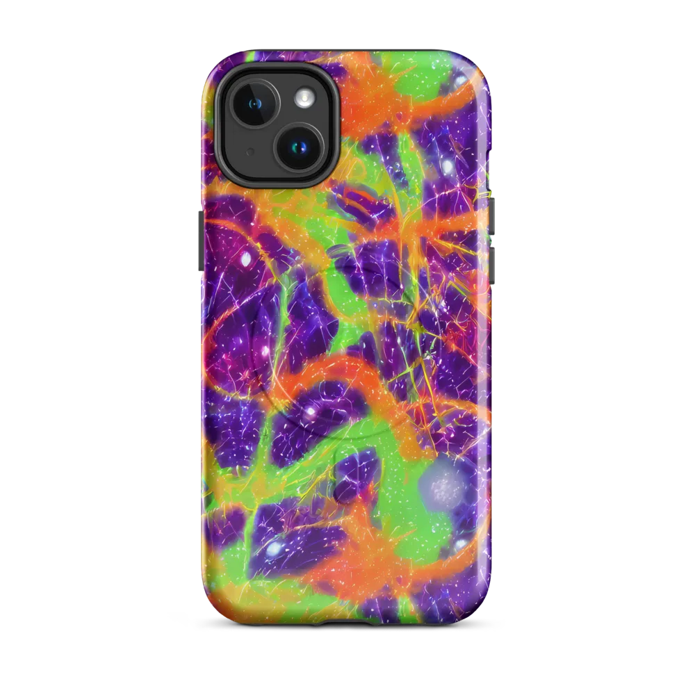 Purple Inferno on MagSafe Tough Case for iPhone® — Front
