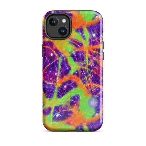 Purple Inferno on a MagSafe Tough Case for iPhone®