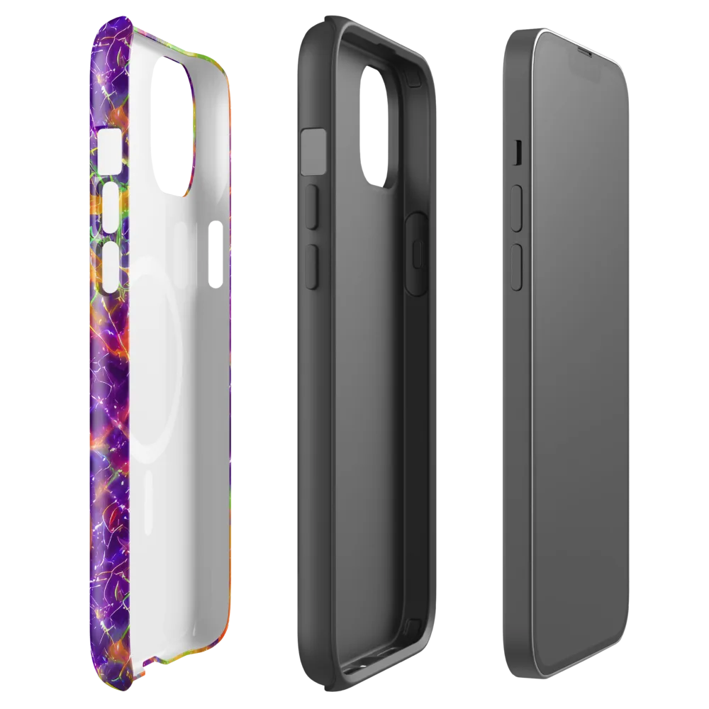 Purple Inferno on MagSafe Tough Case for iPhone® — Front