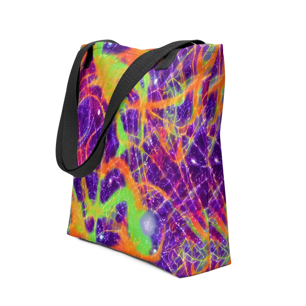 Purple Inferno on Tote Bag — Front