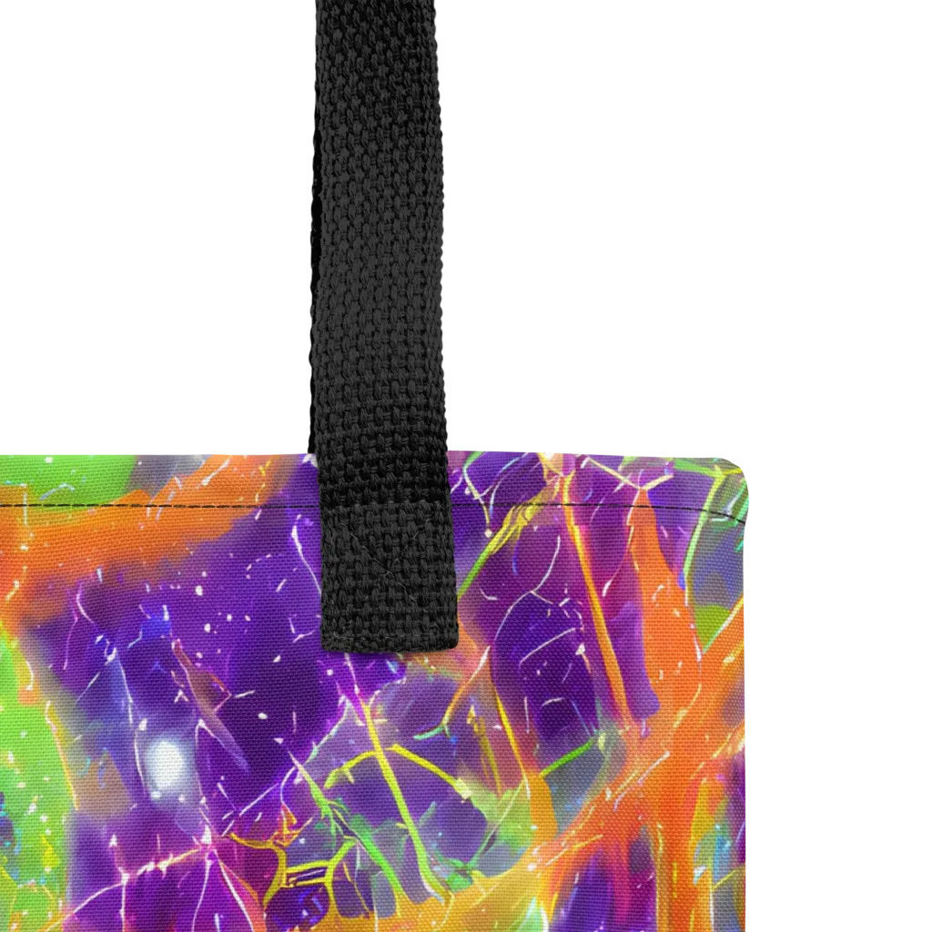 Purple Inferno on Tote Bag — Product details