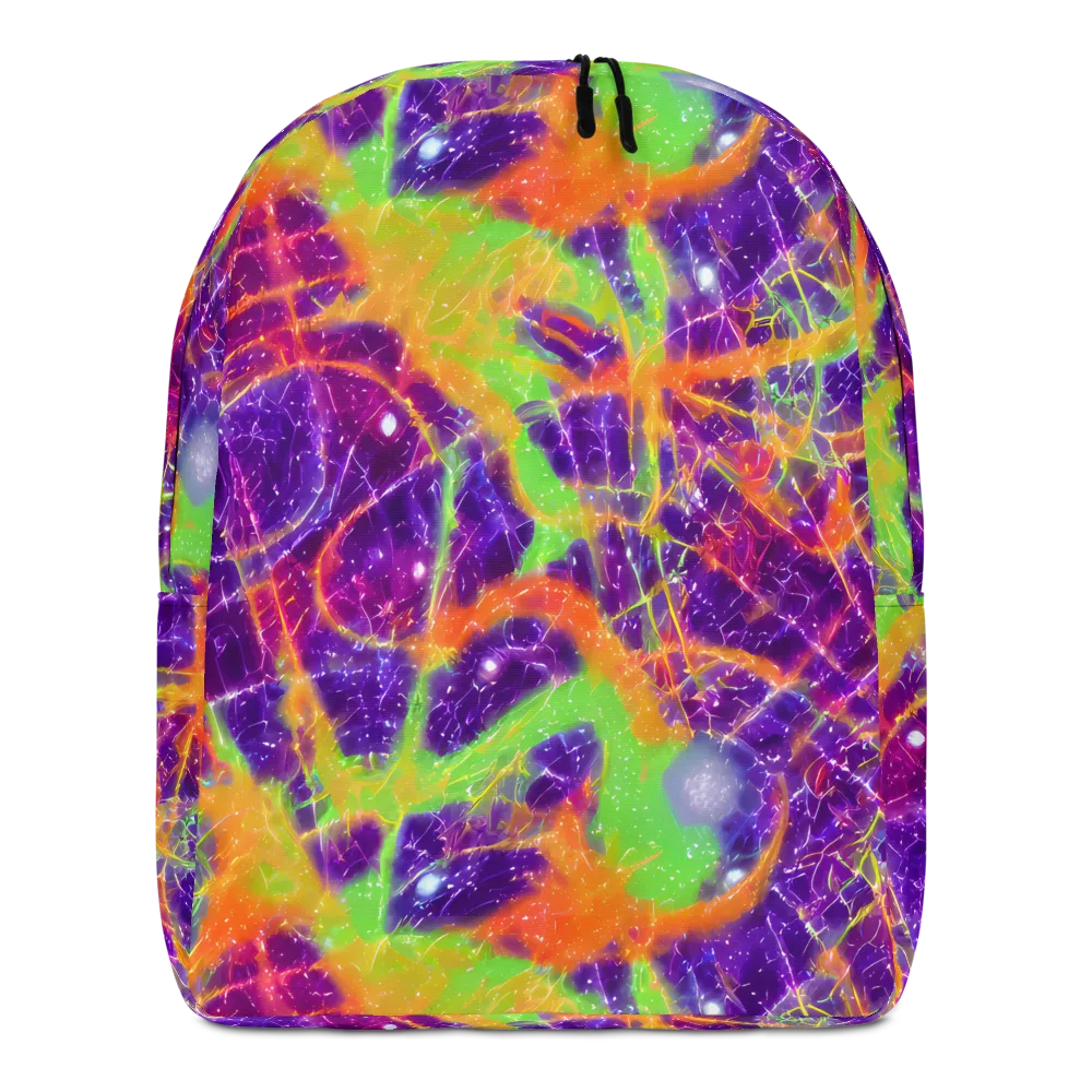 Purple Inferno on Minimalist Backpack — Front
