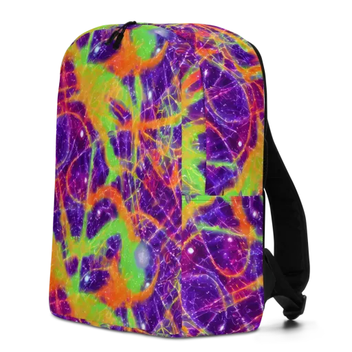 Purple Inferno on a Minimalist Backpack