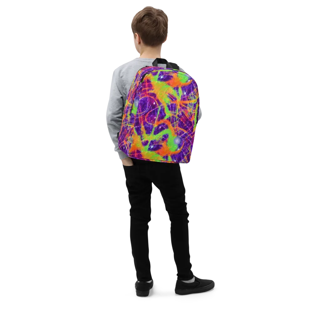 Purple Inferno on Minimalist Backpack — Right Front