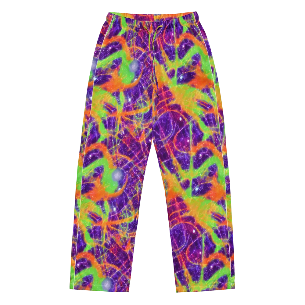Purple Inferno on Women's Pajama Pants — Front