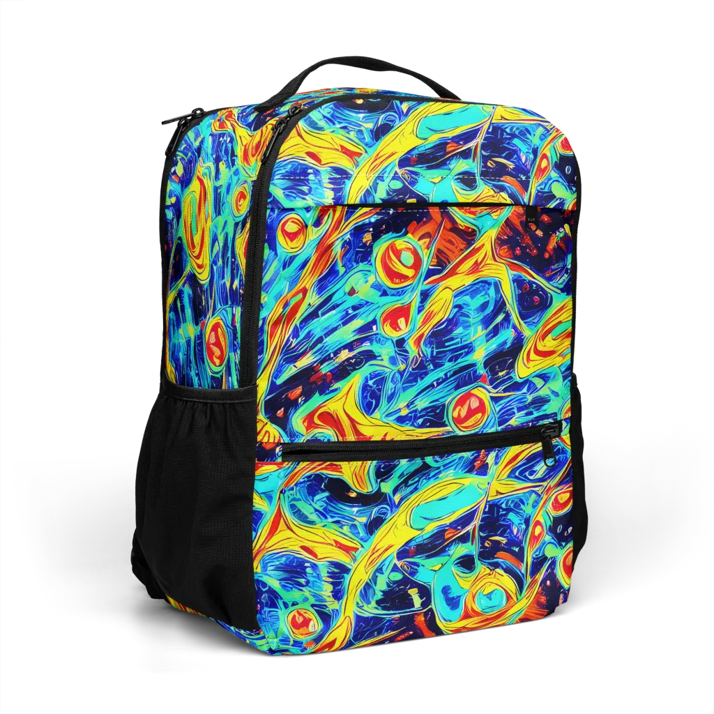 Sonic Tides on Utility Backpack — Right Front