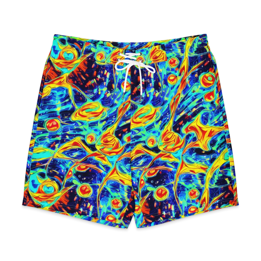 Sonic Tides on Men's Board Shorts — Front