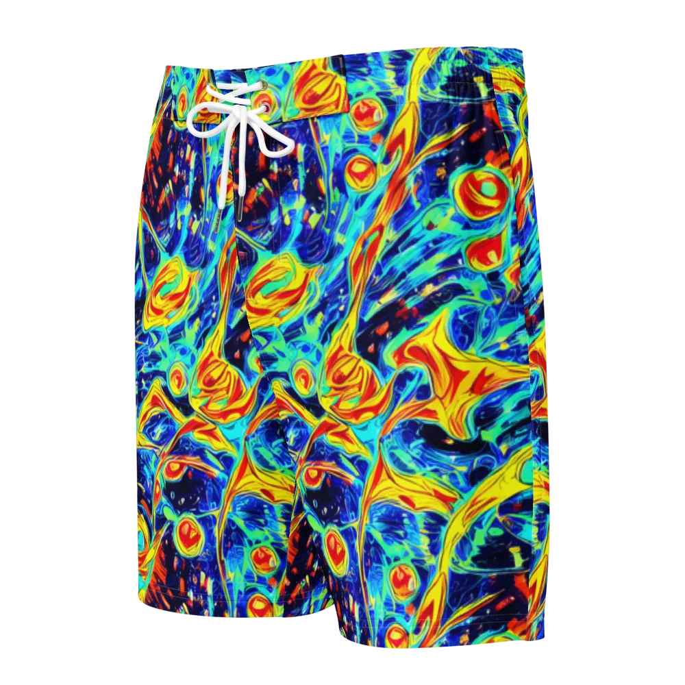 Sonic Tides on Men's Board Shorts — Front