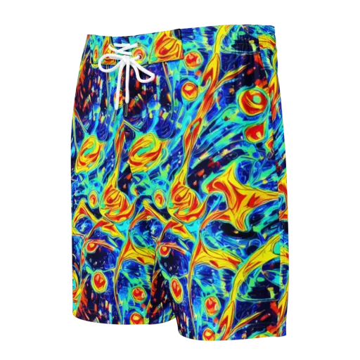 Sonic Tides on a Men's Board Shorts