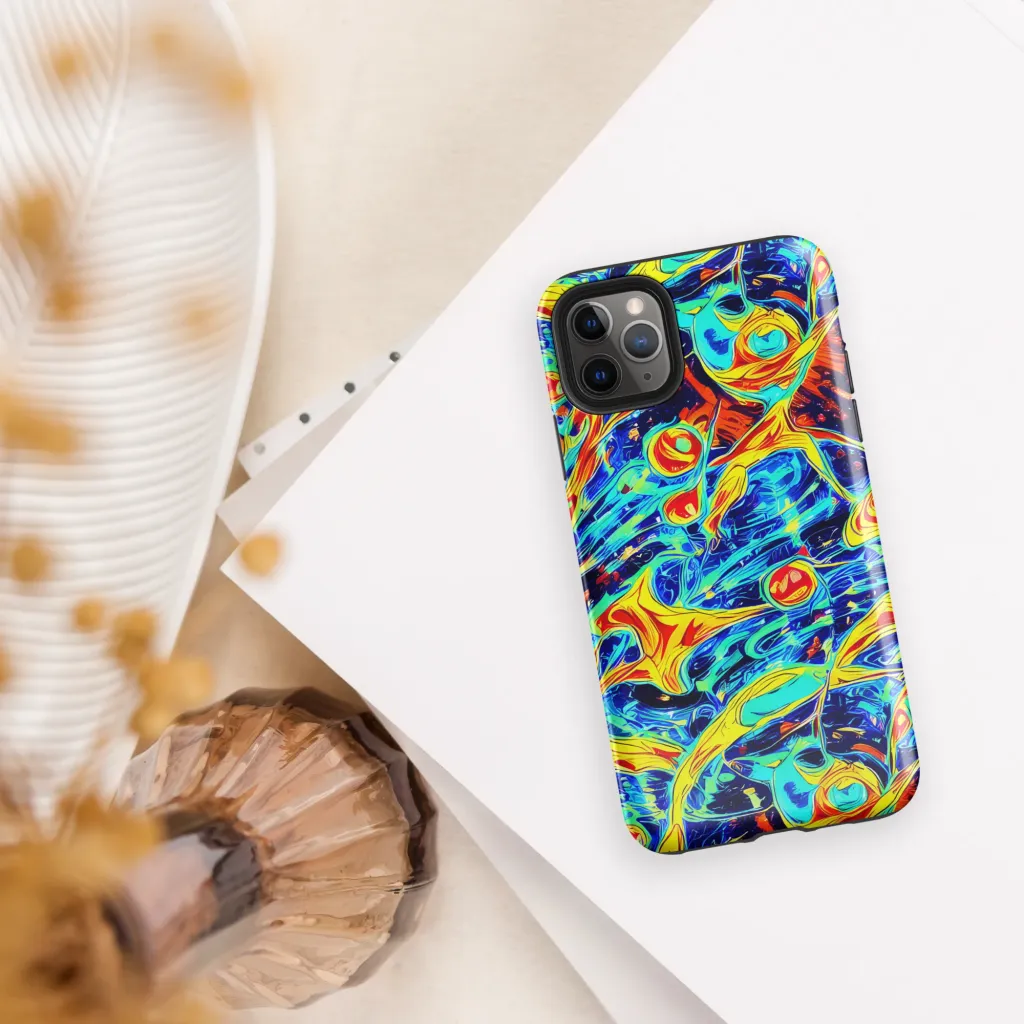 Sonic Tides on Tough Case for iPhone® — Front