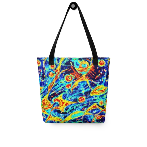 Sonic Tides on a Tote Bag