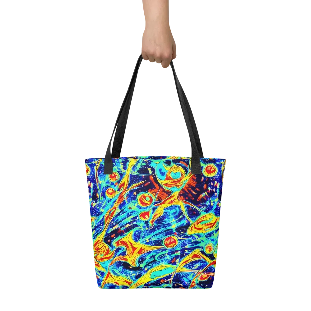Sonic Tides on Tote Bag — Front