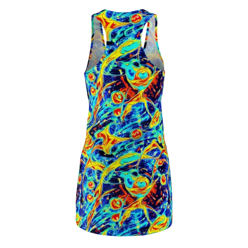 Sonic Tides on Racerback Dress — Back