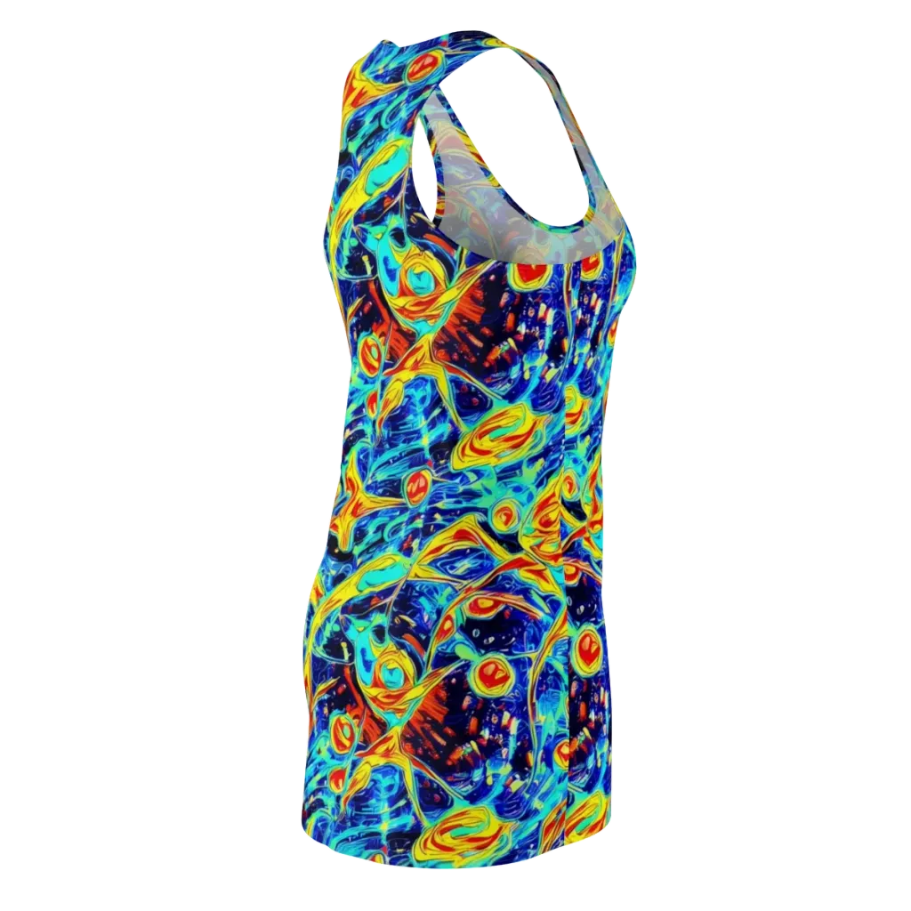 Sonic Tides on Racerback Dress — Back Side