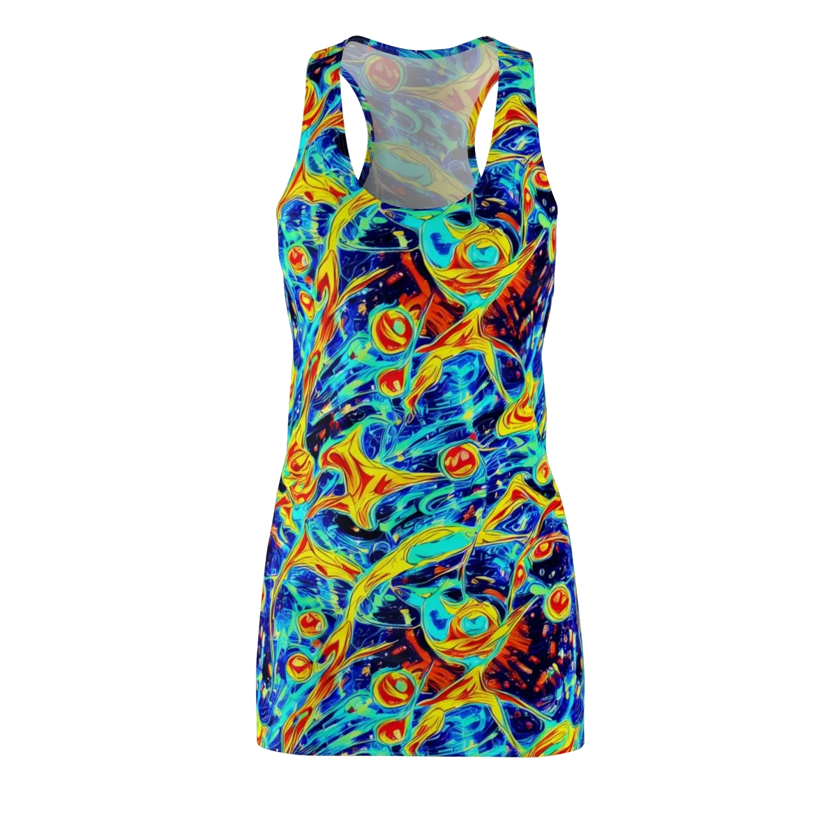 Sonic Tides on Racerback Dress — Front