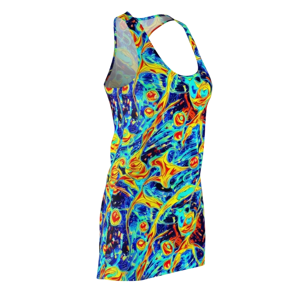 Sonic Tides on Racerback Dress — Front Side