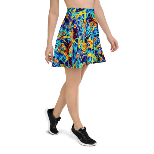 Sonic Tides on a Skater Skirt