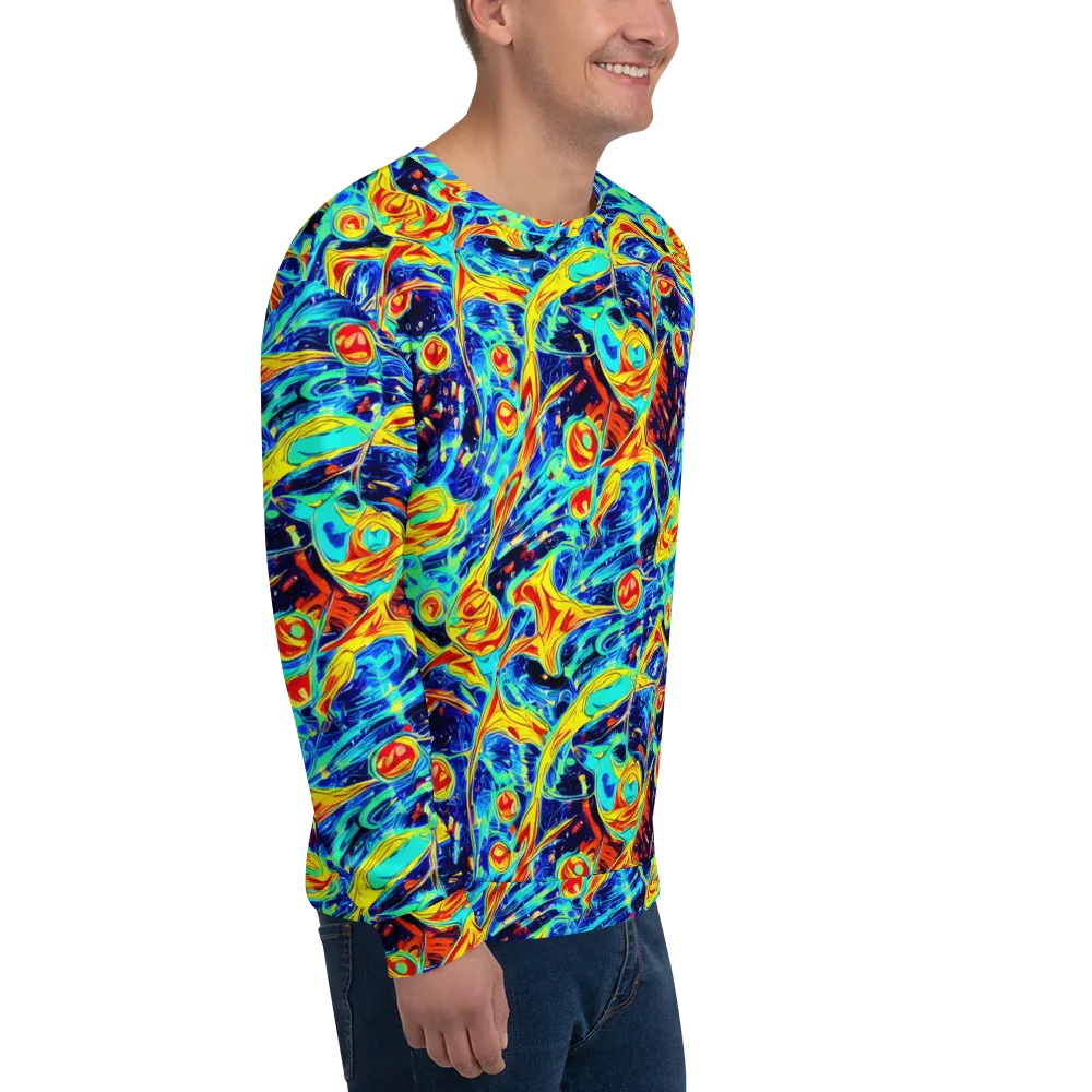 Sonic Tides on Sweatshirt — Right Front