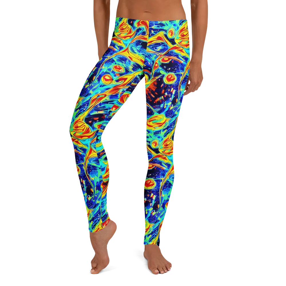 Sonic Tides on Leggings — Front