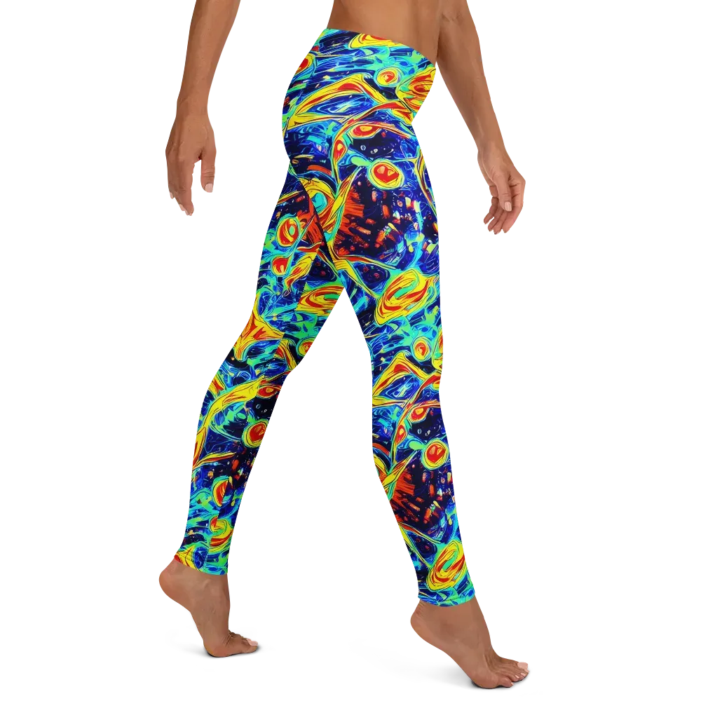 Sonic Tides on Leggings — Right