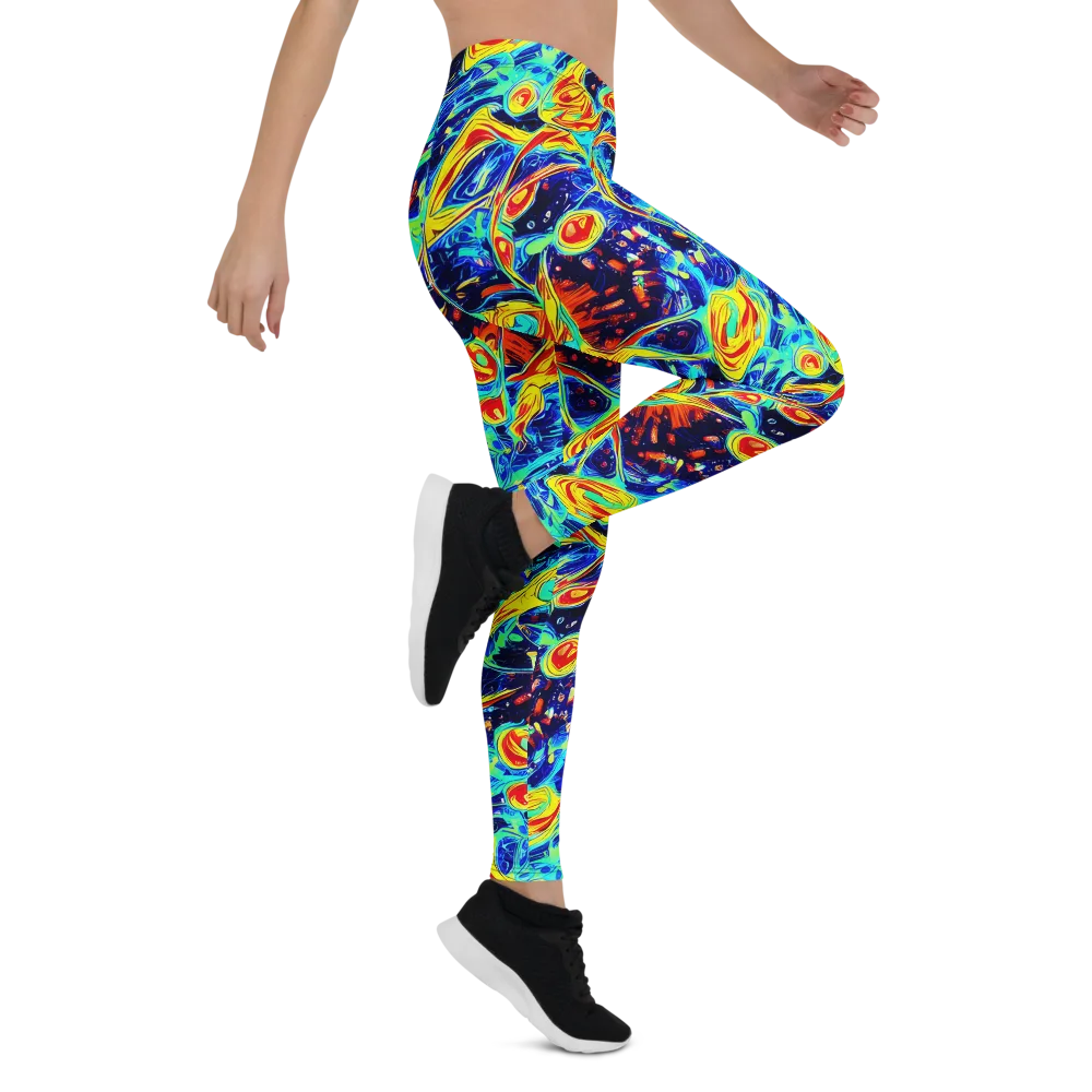 Sonic Tides on Leggings — Right