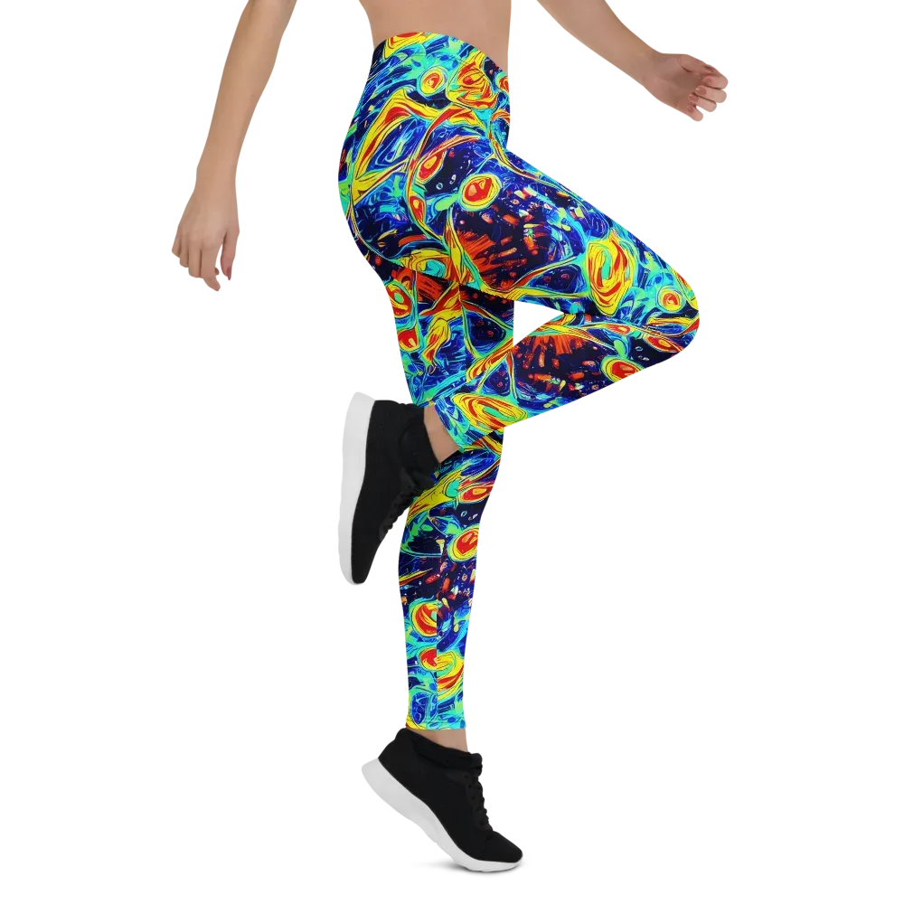 Sonic Tides on Leggings — Right